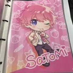すとぷり　クリアファイル　さとみ　2枚