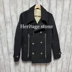 Heritage stone ピーコート！チャコールグレー！雰囲気◎のサムネイル