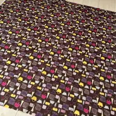 ファッション バック柄110x 110ラミネート生地 出品のみ在庫無し