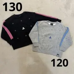 GU Play station おそろいトレーナー　120 130