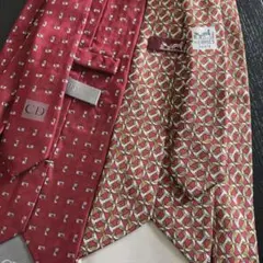 Hermes CD ネクタイ 2本セット