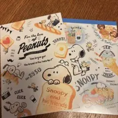 【入手困難】スヌーピー メモ帳 2点セット