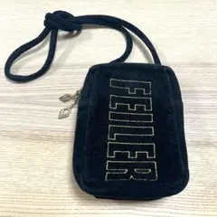 FEILER ロゴ　ショルダーバッグ　ブラックのサムネイル