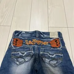 Red Pepper ブーツカットデニムショートパンツ