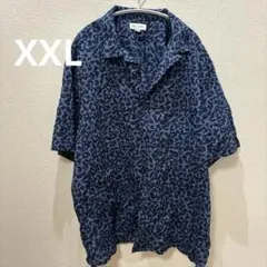 FREE ASSEMBLY ネイビーシャツ XXL