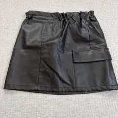 レザースカート ミニスカート