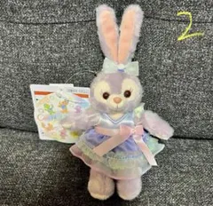 【新品】ディズニー カラフルハピネス ステラルー ぬいぐるみバッジ