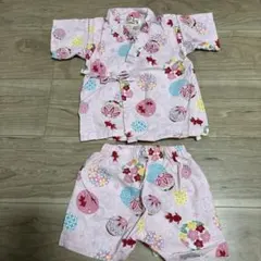 金魚柄甚平セット 90センチ