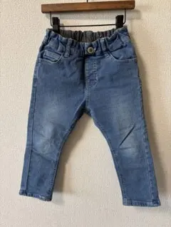 BREEZE 裏起毛デニムパンツ 100cm