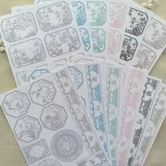 ✣BONHEUR PAPIER様✣ 素材シート コラージュ素材 おすそ分け - メルカリ