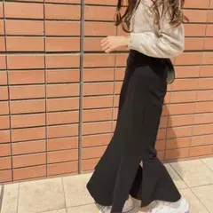 スリットマーメイドスカート★スリット入りのサムネイル