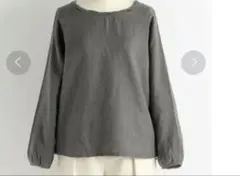 スタディオクリップ❋アドバンスラインリネン起毛ドルマンブラウス
