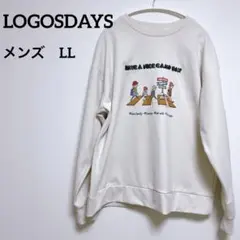 ロゴスディズ★LOGOS スウェットアウトドアキャンプトレッキングメンズLL