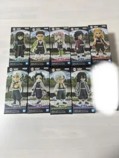 鬼滅の刃　ワールドコレクタブルフィギュア　ワーコレ　柱合会議　柱　コンプリート