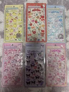 値下げ！ボンボンドロップシールセット 6パック