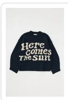MOUSSY LETTERED セーター