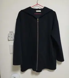 any SiS ネイビー フード付きジャケット