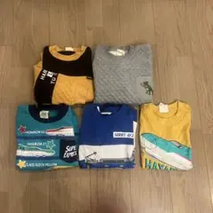 新品未使用★秋冬　長袖5点セット　120サイズ