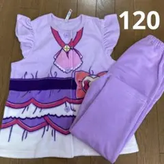 プリキュア　なりきりプリキュア　フリースベスト　裏起毛ズボン　120
