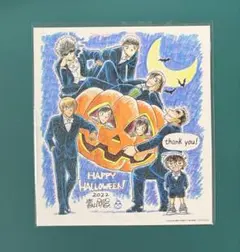 名探偵コナン　警察学校組　ハロウィンの花嫁　特典　ミニ色紙