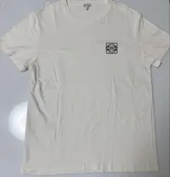お値下げ　新作　ロエベ　スモールフィットTシャツ　Sサイズ　ホワイト お値下げ 新作 ロエベ スモールフィットTシャツ Sサイズ ホワイト