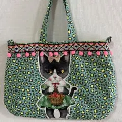 コヤンイサムチョン　黒ねこちゃんトートバッグ