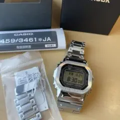 極美品 G-SHOCK GMW-B5000D-1JF シルバー　フルメタル G-SHOCK フルメタル シルバー GMW-B5000D-1JF メンズ 腕時計