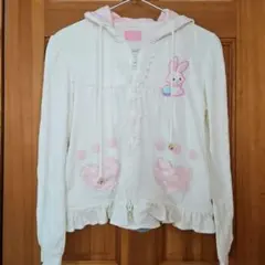 公*o様 Angelic Pretty Wish me mellワッペンパーカーのサムネイル