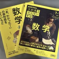 3ヶ月でマスターする数学　2冊セット