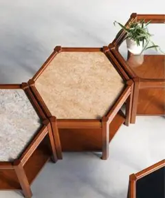 ACME Furniture アクメファニチャー ブルックスヘキサゴンテーブル