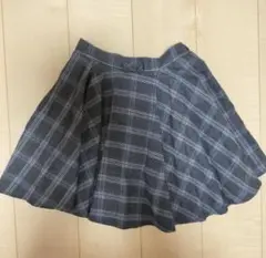 チェックスカート（黒スパッツ付き） サイズ　150