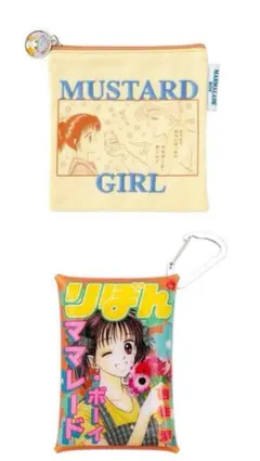 【スリーコインズ】ママレード・ボーイ　ポーチ・PVCポーチ2点セット