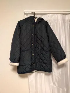 サマンサモスモス SM2 リバーシブル フード キルトジャケット