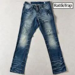 RATTLE TRAP ラトルトラップ デニム ジーンズ Lサイズのサムネイル