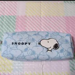 ②【新品未使用品】SNOOPY ペンケース 水色
