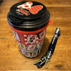 【中古】ベリーベリーミニー ポップコーンバケット 3段式 ディズニーランド 公式