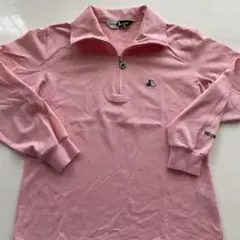 Black & White ピンクスポーツシャツ サイズ1