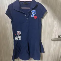 POLO RALPH LAUREN ネイビー ワンピース 4T