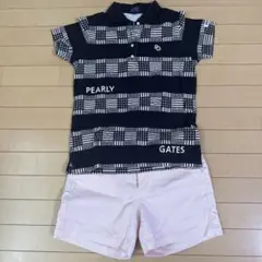 PEARLY GATES ポロシャツとショートパンツセット