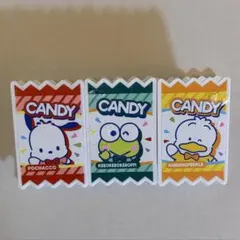 サンリオ はぴだんぶい アクリルクリップ セット　ポチャッコ　ペックル　けろっぴ