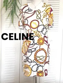 CELlNE 半袖チュニック、 膝下丈ワンピース　サイズ40のサムネイル