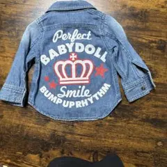 BABYDOLL デニムシャツ 長袖　 　80㎝