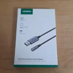 UGREEN USB オーディオ 変換アダプタ USB2.0 to 3.5mm