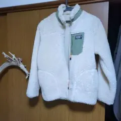 OUTDOOR フリースジャケット クリーム色　Мサイズ
