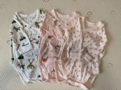 UNIQLO ベビーロンパース　3枚セット♬