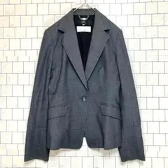 イネド グレー テーラードジャケット サイズ9 シンプル　人気デザイン人気カラー
