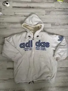 adidas 古着　ジップパーカー　80s ８０年代