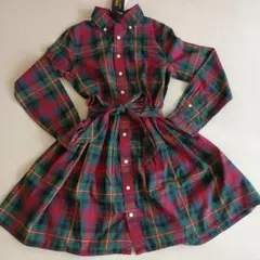 【新品・未使用】ポロ　ラルフローレン　ワンピース　140ｃｍ POLO RALPH LAUREN(ポロラルフローレン) / ワンピース/140cm