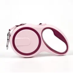 ぺット リード 伸縮リード 延長 犬 5m ピンク 赤 伸縮 ワンタッチ