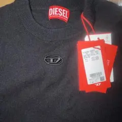 値下げしました！DIESEL クルーネックニット ブラック XSのサムネイル